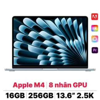 MacBook Air M4 13 inch 2025 10CPU 8GPU 16GB 256GB | Chính hãng Apple Việt Nam